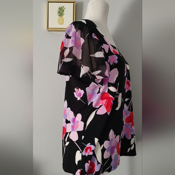 Adriana Papell dress suits Women Pink Zipper Back One Piece Size 16W Vintage - Picture 5 of 10